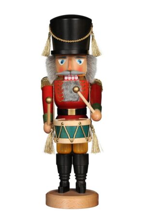 Nutcracker – Drummer Red Glazed